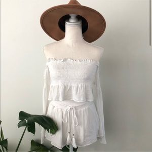 Off the shoulder 2 piece set ✨ Runs Small